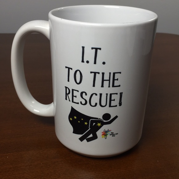 I.T. To the Rescue Mug - Picture 1 of 5